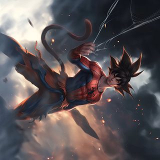 Halloween Goku dark slate gray