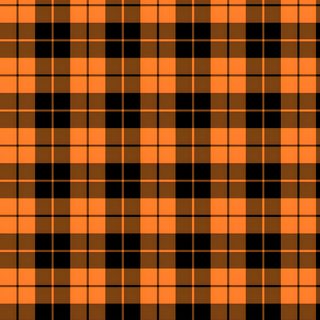 an orange and black plaid pattern Halloween Orange Plaid Halloween Theme Background, Halloween Scrapbook Background, Halloween Aesthetic Background, saddle brown
