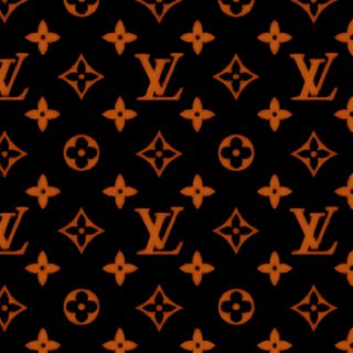 an orange louis vuitton pattern on black Louis Vuitton Halloween Iphone Orange Supreme, Orange Money, Red And Black Louis Vuitton,