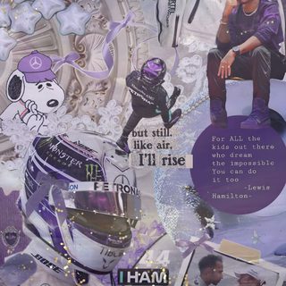 the collage shows an image of a man sitting on top of a pile of items Halloween Lewis Hamilton Collages Hd Mercedes Lewis Hamilton Mercedes, Formula 1 Purple, Background Lewis Hamilton, gray