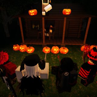 Halloween Roblox black