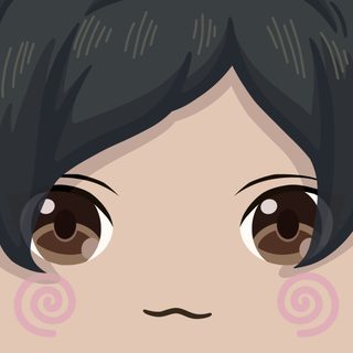 A square pfp of Suzu Harashima from Sparks Of Tomorrow Suzu Halloween dim gray