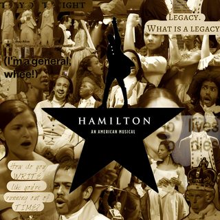 a collage of images with the words hamilton on it Hamilton Halloween Hamilton Background, Alexander Hamilton Musical, Alive Song, Hamilton Poster, saddle brown