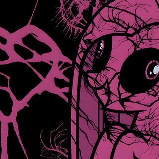a drawing of a pink heart in front of a black background with trees and branches Pinkie Pie Halloween Dark Fantasy Art Style, Gothic Art Ideas, Gothic Pink Aesthetic, black