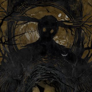the cover for over the garden wall, with an image of a man in a black suit Halloween Over The Garden Wall Over The Garden Wall Dark Aesthetic, Wert Over The Garden Wall, Over The Garden, black