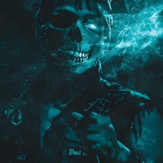 a man with dreadlocks holding a cell phone Halloween Juice Wrld Juice Wrld Cool, Cool Backgrounds Of Juice Wrld, Halloween Juice Wrld, black