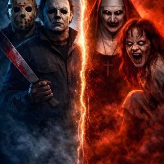 the poster for friday's horror movie is shown in front of two women and one man Halloween 2 Scary Horror Movie Pictures, Horror Movie Character Pictures, Horror Movie Images, black