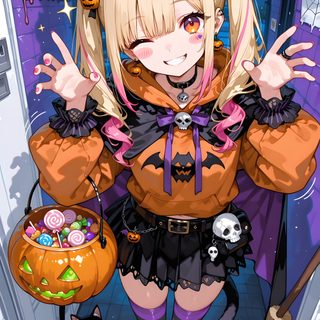 a woman dressed up as a witch with her hands in the air while standing next to a black cat Anime Halloween Anime Halloween, Dynamic Poses, Anime Drawings, Art Drawings, Disney Princess, dim gray