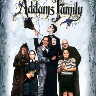 the addams movie poster with an adult and two children in costume, holding a broom Halloween Addams Family Nicky Larson, Free Movies, Family Poster, Movie Screen, light slate gray