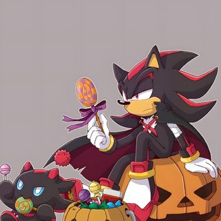 an image of sonic and halloween pumpkins Shadow The Hedgehog Halloween Shadow Sonic Channel, Sonic Thanksgiving, Sonic Channel, Sonic Fall, dark gray
