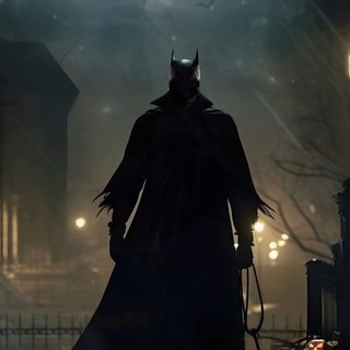 the dark knight is walking in the rain Arkham Halloween Scarecrow Dc, Batman Halloween Iphone, Scary Batman 4k, Batman Scarecrow, dark slate gray