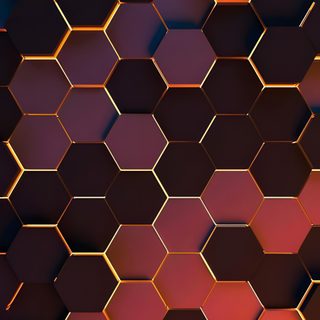 an abstract background with hexagonal shapes in red and purple colors, including orange Halloween Hexagon Honeycomb Iphone, Honeycomb Phone, Honeycomb High Resolution Red Hexagon, black