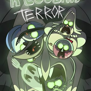 an image of some cartoon characters with neon lights in the background and text reading regular error Regular Show Halloween Regular Show Halloween, Regular Show Ending, Regular Show Space, dim gray