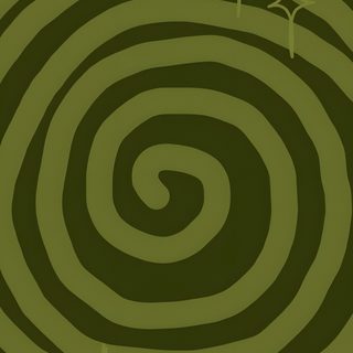 an abstract green and black background with spirals in the center, stars on each side Aesthetic Sage Green Halloween Grunge Iphone, Phone Backgrounds Ideas, Grunge Phone,