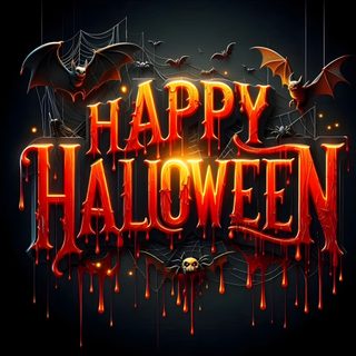 happy halloween text with bats and pumpkins That Says Happy Halloween Happy Halloween Lettering, Halloween Backgrounds, Japanese Pop Art, black
