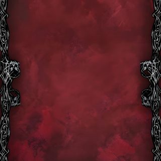 a red and black background with an ornate frame on the bottom right corner, as if it were from a gothic era Halloween Layout Gothic Medieval, Vampire Background, Red And Black Text Card, maroon