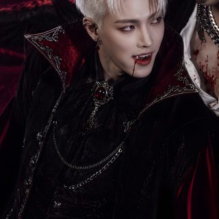 Ateez Halloween black