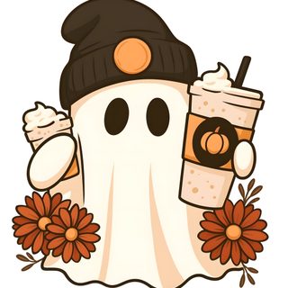 Halloween Profile Picture, Halloween To Draw, Cute Fall Things To Draw, Cute Halloween Aesthetic, Kawaii Fall Drawings, Cute Fall Drawings, Pumpkin Fall, Autumn Halloween Stickers, Pumpkin Spice Latte Halloween Drawing Cute Halloween Coffee Halloween Profile Picture, Halloween To Draw, Cute Fall Things To Draw, floral white