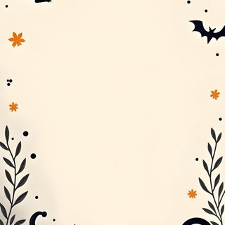 a black cat standing next to two pumpkins and bats on a white background with stars Cute Halloween Iphone Count Down October, Halloween Crafts Preschool, Colorful Borders Design, beige