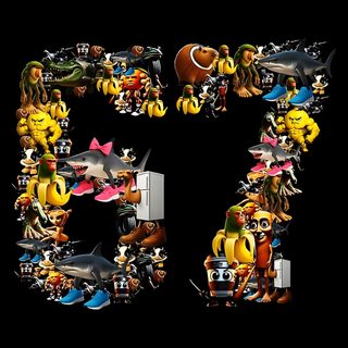 the letter f is made up of many different cartoon characters 67 Halloween Birthday Meme, Italian, Halloween, Memes, Birthday, black