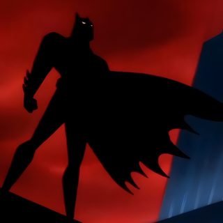 Nighttime Superhero Scene, Batman Animated Series, Batman Fan Art Inspiration, Batman Silhouette On Rooftop, Superhero Wallpaper Ideas, Absolute Batman Live Wallpaper, Batman Animated Gifs, Batman Clip, Batman Landing Gif Batman Halloween Iphone Nighttime Superhero Scene, Batman Animated Series, Batman Fan Art Inspiration, black