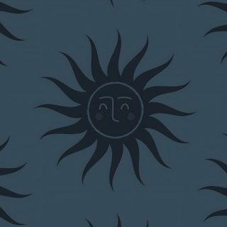 an image of the sun with faces on it's back and face in the middle Halloween Sun Pattern Watch, Apple Watch, Cute Pattern, Phone, Pattern, dark slate gray