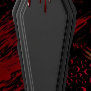 Open Coffin Background Cute Halloween Coffin Open Coffin Background, black