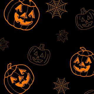 an orange and black background with halloween pumpkins Black And Orange Halloween Halloween Iphone, Halloween, Photo Halloween, Pumpkin, Image Halloween,