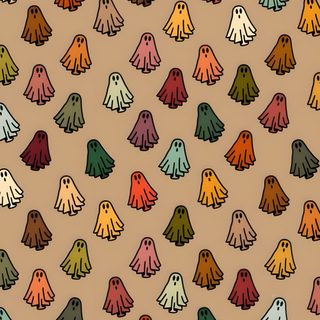 many different colored birds on a brown background Baggu Halloween Summer Ghost Background, Vintage Halloween Iphone, Augtober, dark khaki