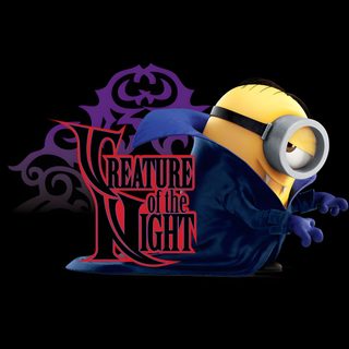 the character from the movie despicable memes is shown in front of a black background Minion Halloween Desktop Prince, Spiderman, Darth Vader, Batman, Fictional Characters, black
