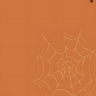 an orange background with spider webs on it Orange Themed Halloween October, Idées Instagram, Fall Background, Image Halloween, peru