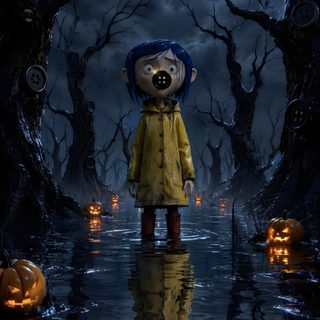 Halloween Characters black