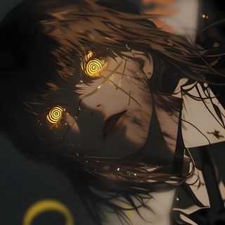 a woman with long hair and glowing eyes Anime Halloween Pc K, Japon Illustration, Anime Backgrounds, Cool Anime Backgrounds, Cool Anime, black