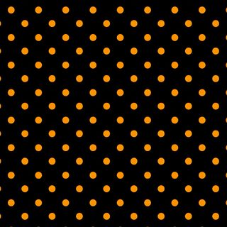 an orange polka dot pattern on black Halloween Polka Dot Yellow Dots Background Hd, Yellow Dots On Dark Background, Fall Polka Dot, black