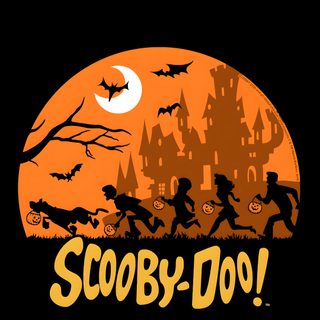 an image of a halloween scene with bats and pumpkins Halloween Scooby Doo Scooby Doo Halloween, Sarada Uchiha Manga, Scooby Doo Pictures, black