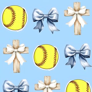 a bunch of softballs with bows on them are shown in blue and yellow colors Halloween Softball Cute Softball Quotes, Cute For Ipad, Halloween Cute, Softball Backgrounds, light blue