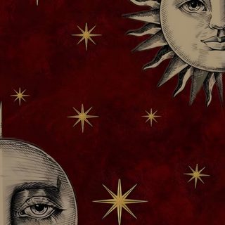 the sun and moon are depicted in this drawing Burgundy Halloween Crimson Red, Bordo Iphone, Dark Cherry Red Aesthetic, Background Wine Red, black