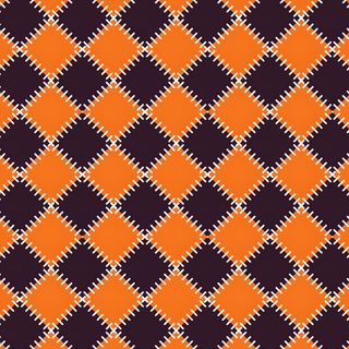 an orange and black checkered pattern Geometric Halloween Halloween Argyle Preppy Spiders, Autumn Checkered Pattern, Orange Argyle Background, chocolate