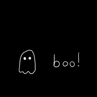 the word boo is written in white on a black background with an image of a ghost Halloween Boo - Anthracite Dark Iphone Ghost, Ghost Background Black, Ghost Text On Black Background,