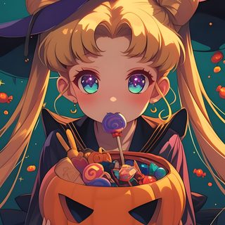 Sailor Moon, Halloween Sailor Moon Halloween Sailor Moon, Halloween, dim gray