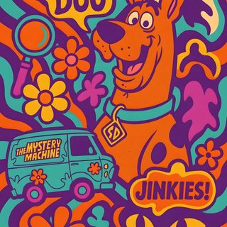 the scooby doo poster is shown with an image of a dog on it Halloween Scooby Doo Classic Scooby Doo, 90s Scooby Doo, Posters Cartoon, 90s Halloween, dim gray