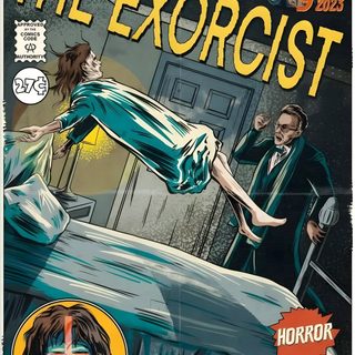 the exorcist comic book cover Exorcist Halloween The Exorcist Poster, The Exorcist 1973, The Exorcist Cover, dark slate gray