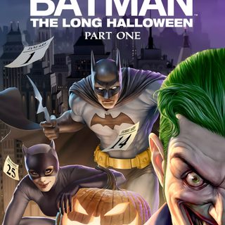 batman the long halloween part one is shown in front of an image of two jokers Batman The Long Halloween Dc Comics Halloween, Batman Halloween, Batman Long Halloween, dark slate gray