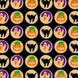 an image of halloween pumpkins and bats on a black background with orange, purple, and green colors Halloween Cookie Halloween Apple Watch, Halloween Cookie, Halloween Pattern, October Pictures, olive