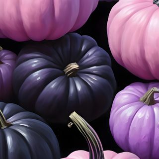several purple and black pumpkins on a black background Halloween Purple Pumpkin Fall Background, Halloween, Phone, Art Inspiration, Festival, Flowers, dim gray