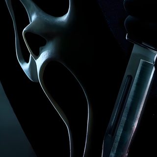 a person wearing a mask holding a knife Halloween Face Scary Ghostface, Scary Movie 4k, Ghostface Scary, Ghostface 4k, Ghostface Hd, black