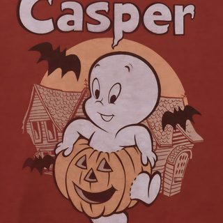 the friendly ghost casper t - shirt is on display Casper Halloween Athletic Fit Jeans, Womens Matching Sets, Curvy Jeans, Loose Jeans, saddle brown