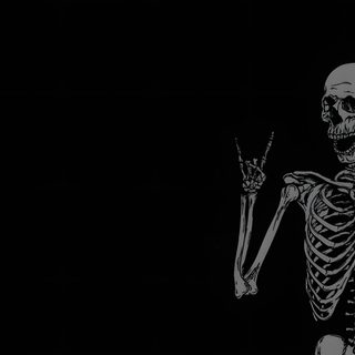 a skeleton holding a knife in the dark Halloween Skeletons Skeleton Desktop, Black And White Mc, Computer Aesthetic Black,