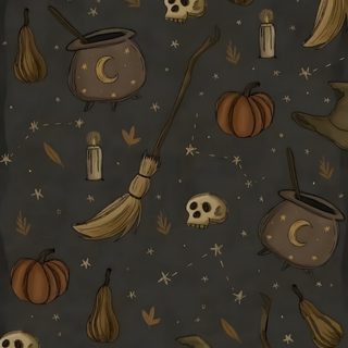 an image of halloween items on a black background Halloween Chalkboard Ipad Spooky, Spooky Themed Phone Background, Spooky Ipad, dark slate gray