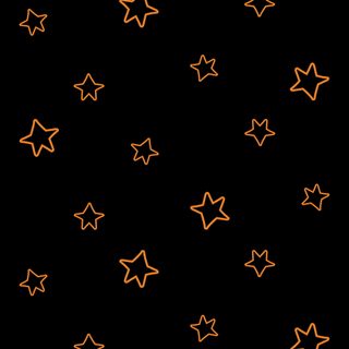 gold stars are on a black background with orange lines in the shape of small stars Halloween Star Orange Star Hd, Cotton Rope, Halloween Stars Background, Halloween Stars, floral white